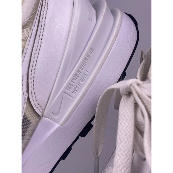 Nike Waffle One Women’s White Mesh Sneakers Size 10 Style DC2533-103 - Picture 4 of 10